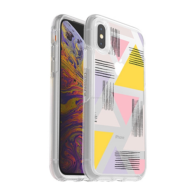 Чехол OtterBox для iPhone XS / X - Symmetry New Thin Design - Love Triangle Graphic - 77-59586