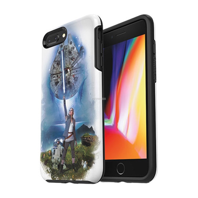Чехол OtterBox для iPhone 8 Plus / 7 Plus - Symmetry Galactic Collection - On Ahch-To Graphic - 77-57771