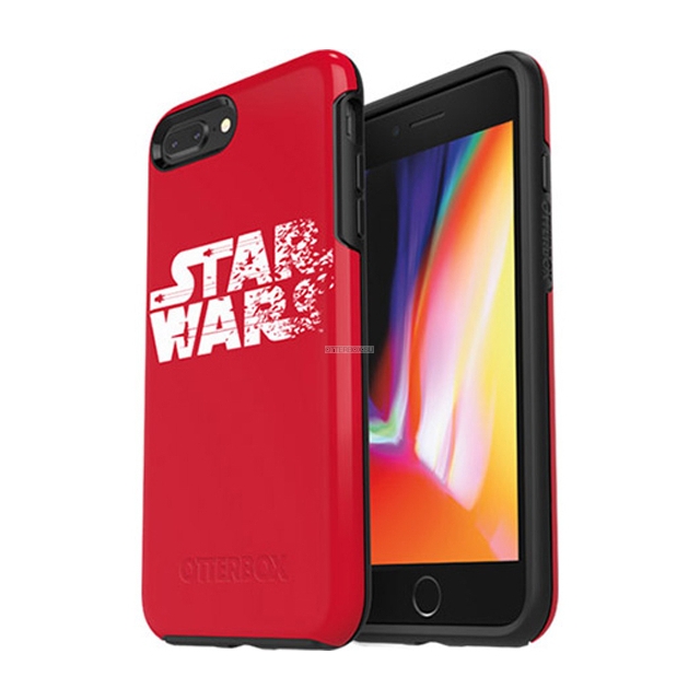 Чехол OtterBox для iPhone 8 Plus / 7 Plus - Symmetry Galactic Collection - Resistance Red Graphic - 77-57774