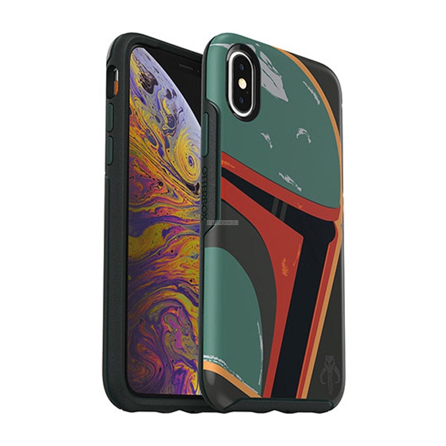 Чехол OtterBox для iPhone XS / X - Symmetry Galactic Collection - Boba Fett Graphic - 77-60976