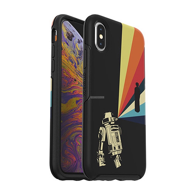 Чехол OtterBox для iPhone XS / X - Symmetry Galactic Collection - Stolen Plans (R2D2) Graphic - 77-60996