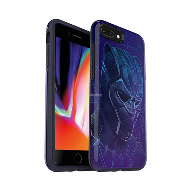 Чехол OtterBox для iPhone 8 Plus / 7 Plus - Symmetry Marvel Avengers - Wakanda Forever Graphic (Black Panther) - 77-58504