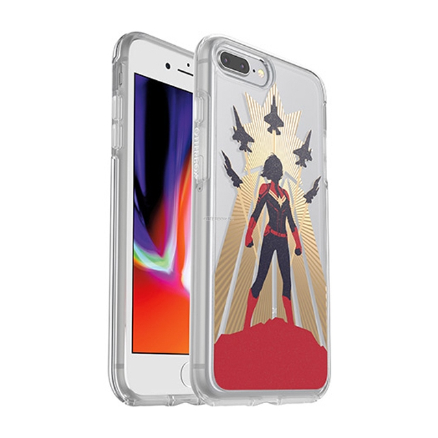 Чехол OtterBox для iPhone 8 Plus / 7 Plus - Symmetry Marvel Avengers - Standing Tall Graphic (Captain Marvel) - 77-61879