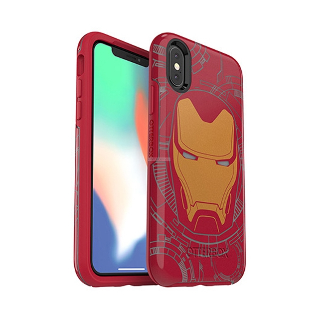 Чехол OtterBox для iPhone XS / X - Symmetry Marvel Avengers - I am Iron Man Graphic - 77-58516