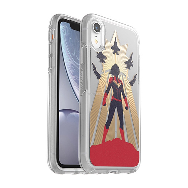 Чехол OtterBox для iPhone XR - Symmetry Marvel Avengers - Standing Tall Graphic (Captain Marvel) - 77-61706