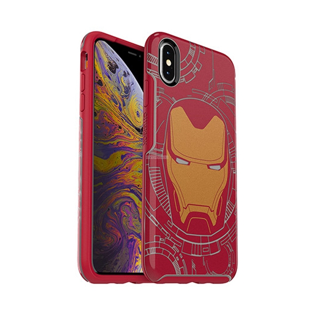 Чехол OtterBox для iPhone XS Max - Symmetry Marvel Avengers - I am Iron Man Graphic - 77-61142