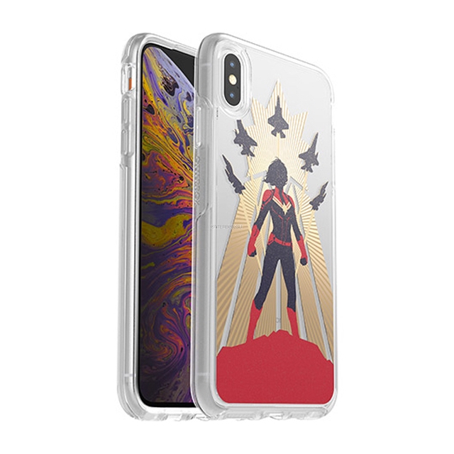 Чехол OtterBox для iPhone XS Max - Symmetry Marvel Avengers - Standing Tall Graphic (Captain Marvel) - 77-61220