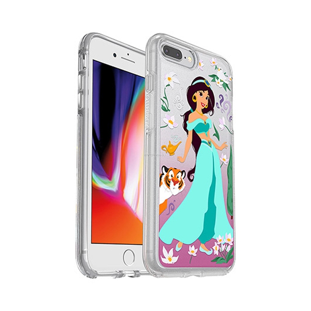 Чехол OtterBox для iPhone 8 Plus / 7 Plus - Symmetry Power of Princess - Oasis of Independence Graphic (Jasmine) - 77-58311
